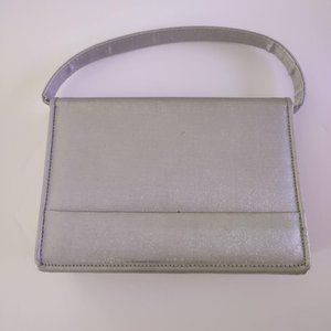 Stuart Weitzman Silver Evening Bag